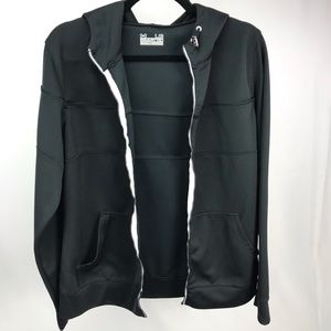 Under Amour Black Zip Up *missing zipper*